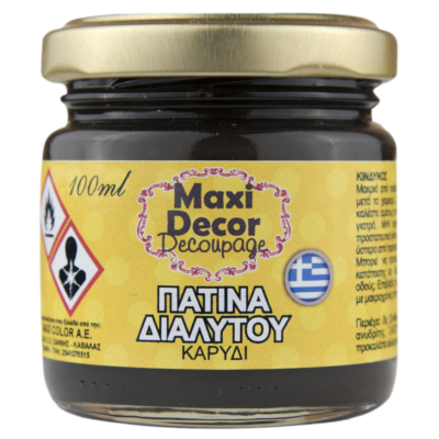 Πατίνα Διαλύτου Maxi Decor 100ml Καρυδί_PD22008492